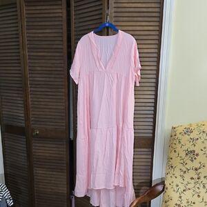 Source Unknown Pink Maxi Dress